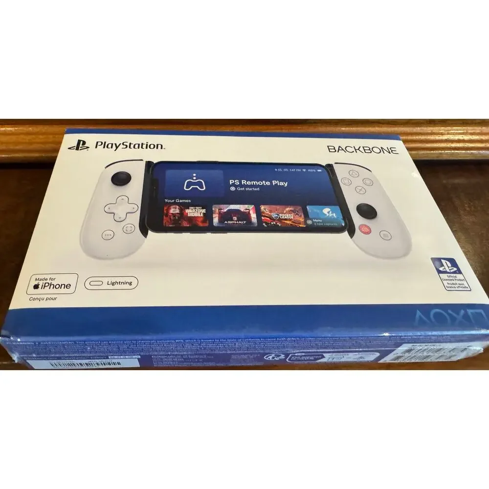 Backbone One NEW PlayStation Edition iPhone Mobile Gaming Controller White